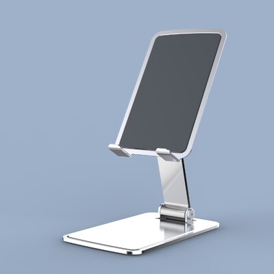 Forgó fém mobiltelefon táblagép tartó állvány asztali élő közvetítés kerete összecsukható támogatás okostelefonhoz iPad konzol markolat