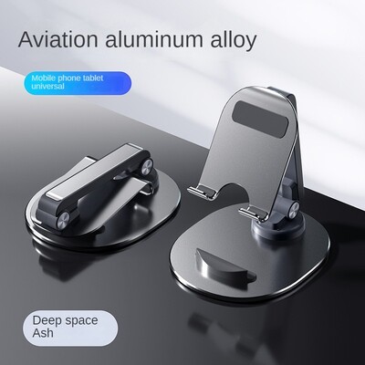 Forgó fém mobiltelefon táblagép tartó állvány asztali élő közvetítés kerete összecsukható támogatás okostelefonhoz iPad konzol markolat