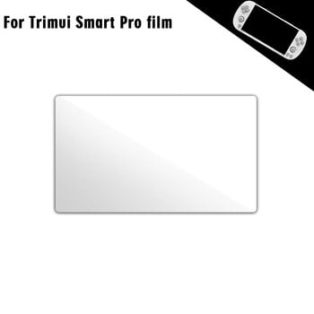 Защитно фолио от закалено стъкло, устойчиво на надраскване за Trimui Smart Pro HD, меко PET защитно фолио, дръжка, достъп до части на дисплея A9J6