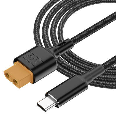 Cablu de încărcare USB-C la XT60 pentru Toolkitrc SC100 Cablu tip C la XT60 pentru Toolkitrc M7 M6 M6D M8S 100W Linie de alimentare rapidă de încărcare