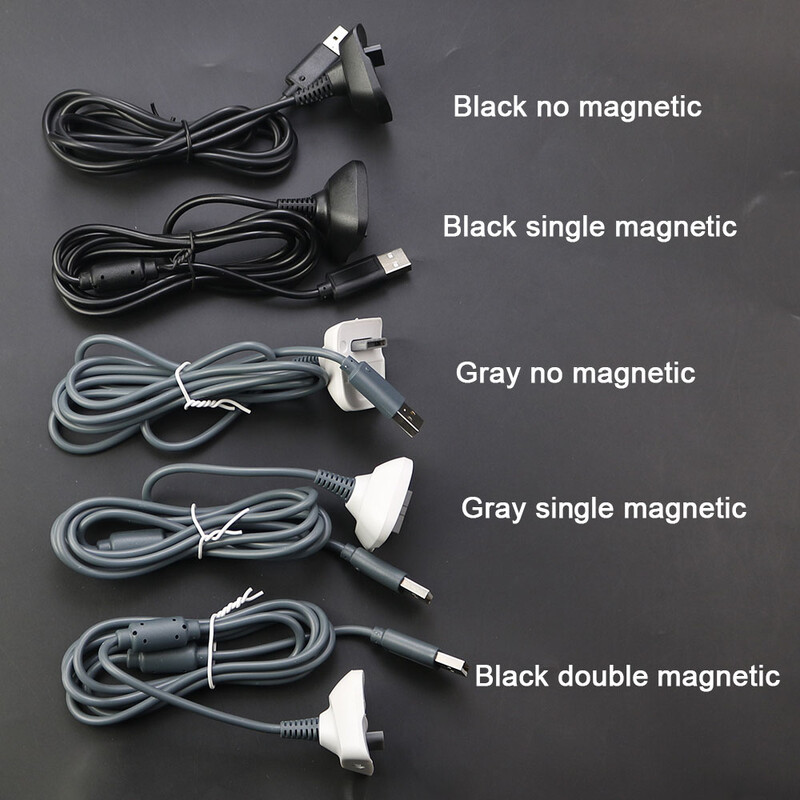 Cablu de încărcare USB JCD de 1,5 m pentru controler de joc fără fir Xbox 360 Gamepad Joystick surse de alimentare Cablu încărcător Cabluri de joc