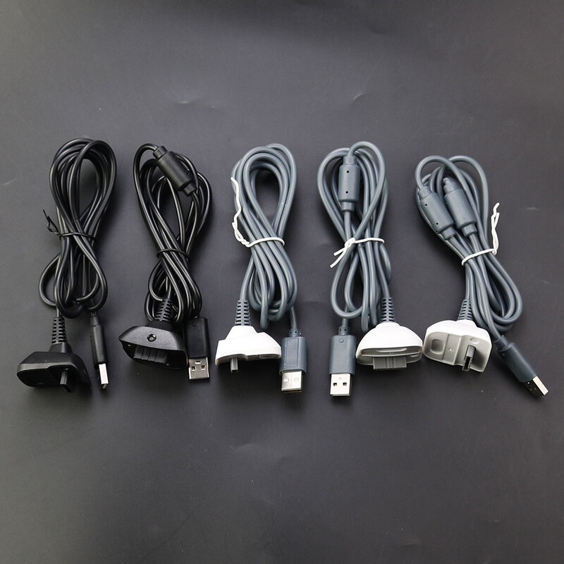 Cablu de încărcare USB JCD de 1,5 m pentru controler de joc fără fir Xbox 360 Gamepad Joystick surse de alimentare Cablu încărcător Cabluri de joc