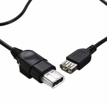 Καλώδιο USB για XBOX Θηλυκό USB σε αυθεντικό προσαρμογέα ελεγκτή παιχνιδιών Xbox Μετατροπή καλωδίου γενιάς AV Audio Video Composite Wire