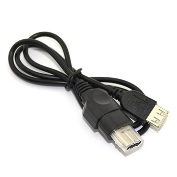 Καλώδιο USB για XBOX Θηλυκό USB σε αυθεντικό προσαρμογέα ελεγκτή παιχνιδιών Xbox Μετατροπή καλωδίου γενιάς AV Audio Video Composite Wire