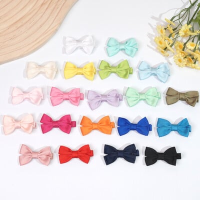 12/20 buc. Agrafe pentru funde de păr pentru bebeluși de 2 inch, complet căptușite, fără alunecare, pentru păr fin, fete, sugari, copii mici