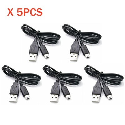5-10 ks NDSL USB nabíjací kábel Nabíjací kábel pre Nintendo DS Lite DSL NDSL 1,2 m čierny