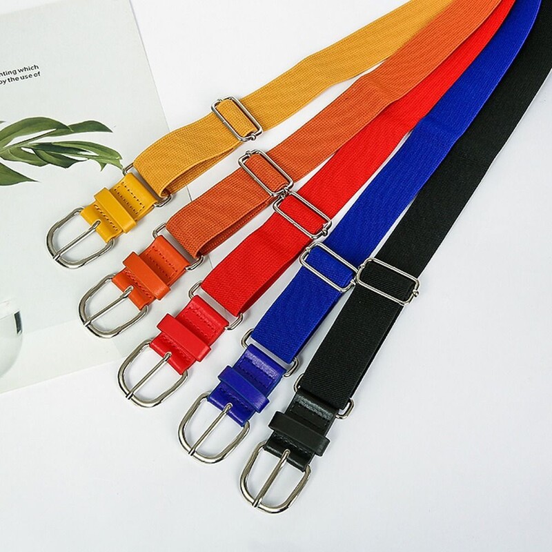 Aukštos kokybės lauko sportinis diržas laisvalaikio reguliuojamas elastingas juosmens diržas Beisbolo diržas juosmens diržas