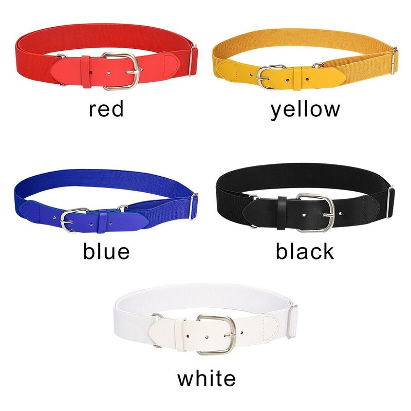 Aukštos kokybės lauko sportinis diržas laisvalaikio reguliuojamas elastingas juosmens diržas Beisbolo diržas juosmens diržas