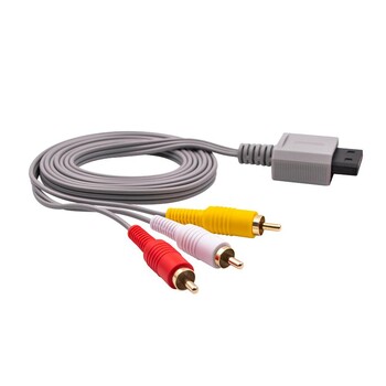 Universal AV Cable for Nintendo Wii Controller Console, Audio Video Av Cable Cable Composite For Will