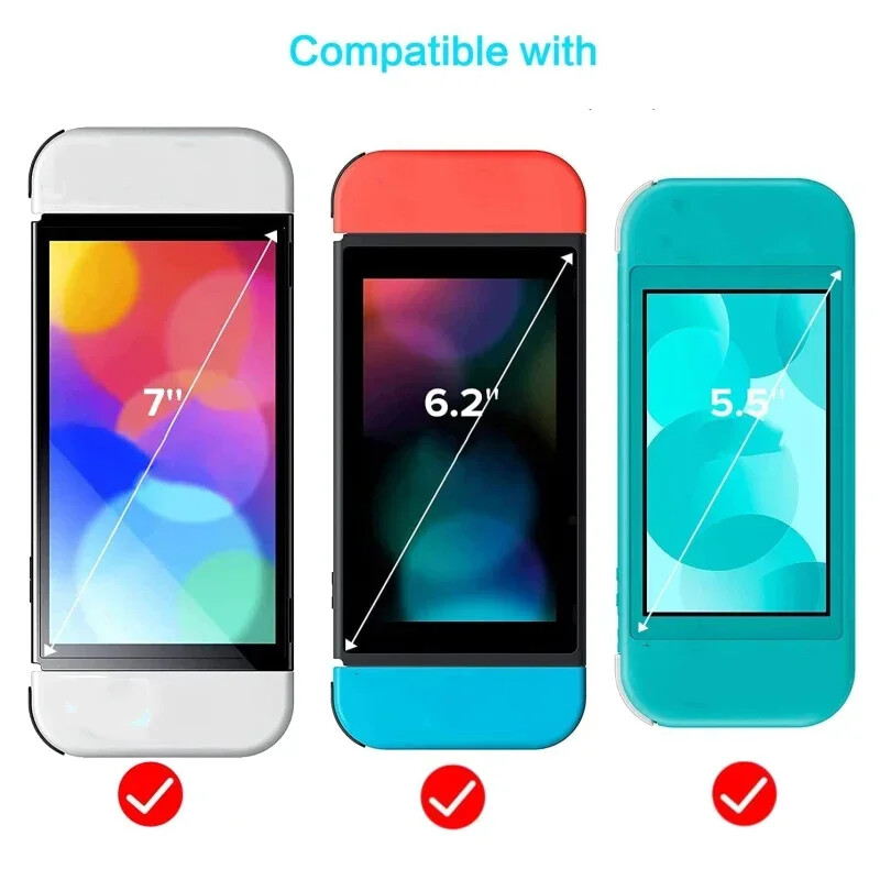 Pentru Nintendo Switch Oled/Switch Lite Protectoare de ecran din sticlă temperată HD Clear Saver Film de protecție Filme de acoperire anti-zgârieturi