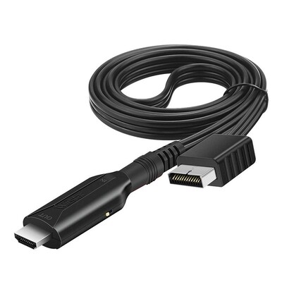 За Playstation PS2 към HDMI-съвместим конвертор адаптер HD кабел за PS2 поддръжка HDMI-съвместим 1080P 720P изход