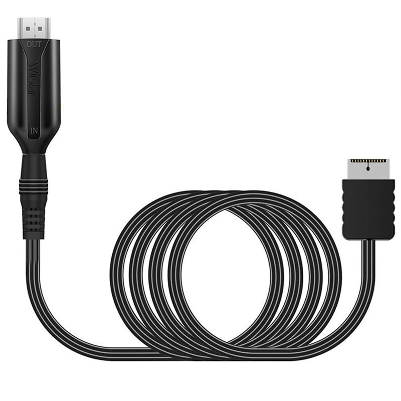 Playstation PS2 uz HDMI saderīgu pārveidotāju adapteri HD kabelis PS2 atbalstam ar HDMI saderīgu 1080P 720P izvadi