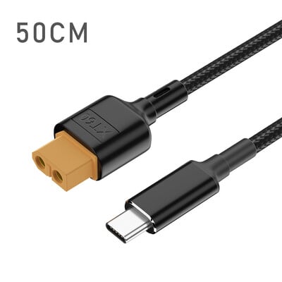 Cablu de încărcare tip C la XT60 pentru Toolkitrc SC100 Cablu USB-C la XT60 PD2.0 100W 20V 5A Linie 50/100CM Cablu de alimentare de încărcare rapidă
