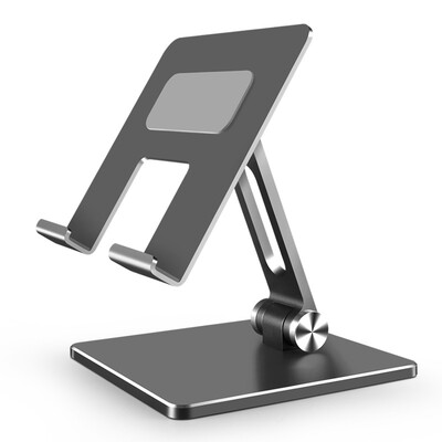 Настолен таблет Докинг станция Стойка за стойка за iPad Air M4 2024 Нов Xiaomi Pad 6 Pro 6S Kindle 9 10 11 12.9 13 инча Регулируемо бюро