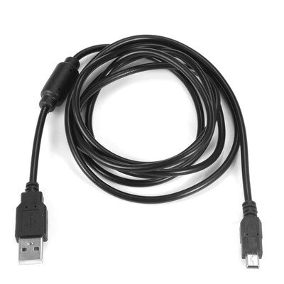 За Playstation 3 1.8M USB кабел за зареждане за безжична игрова конзола Sony PS3 Контролери Charing Cord Wire Line с магнитен пръстен
