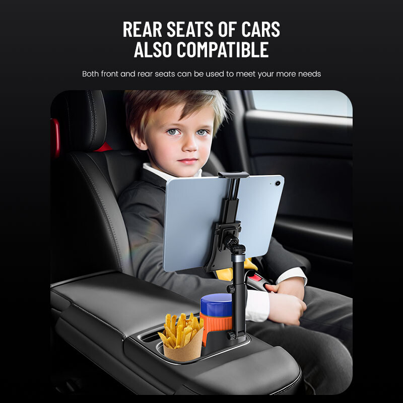 Ekspander držača za tablete u automobilu s nosačem za mobitel Rotacija od 360° Držač za čaše Ekspander Nosač za pametni telefon Dodaci za interijer automobila