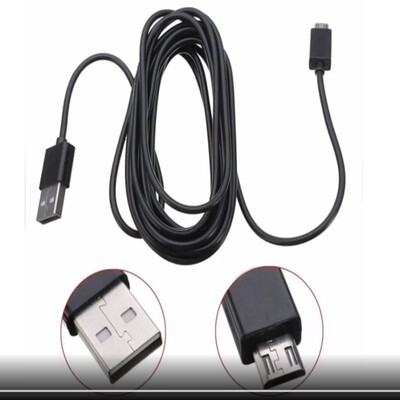 3M nabíjací dátový kábel pre PS4/XBOX ONE, náhradný USB kábel pre ovládač rukoväte, najnovšie herné napájanie, herné príslušenstvo