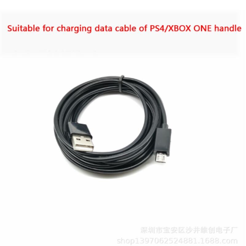 3M nabíjací dátový kábel pre PS4/XBOX ONE, náhradný USB kábel pre ovládač rukoväte, najnovšie herné napájanie, herné príslušenstvo