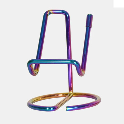 Suport metalic pentru telefon pentru tabletă, organizator de birou, auriu, roz, suport gol, din fier forjat, pentru telefon, rechizite de birou școlare