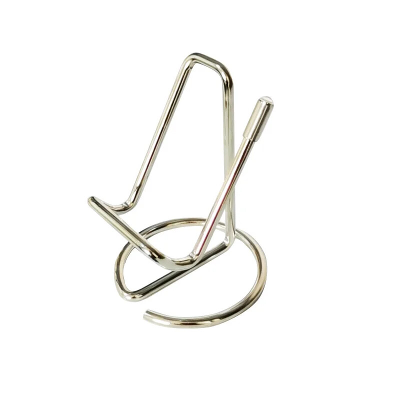 Suport metalic pentru telefon pentru tabletă, organizator de birou, auriu, roz, suport gol, din fier forjat, pentru telefon, rechizite de birou școlare