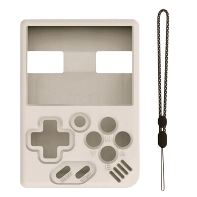 Δέρμα προστασίας σιλικόνης για μαλακή θήκη MIYOO Αντιολισθητικό μανίκι με κορδόνι για κονσόλα παιχνιδιών MIYOO MINI Plus