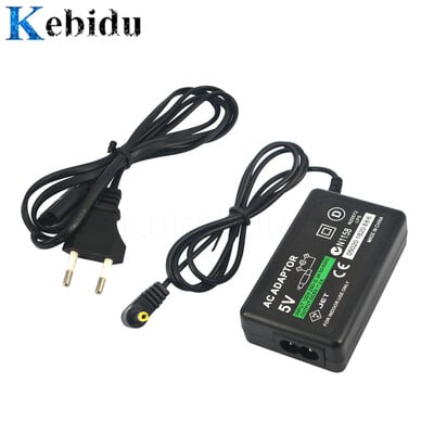 Kebidu En-gros Acasă Încărcător de perete Adaptor CA Cablu de alimentare pentru Sony PSP 1000 2000 3000 Slim EU Plug pentru gaming PC computer