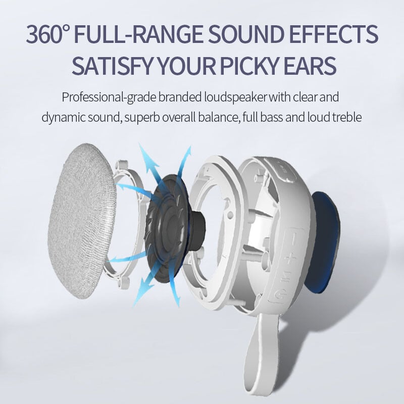 Magnetický reproduktor do kúpeľne, vodotesný bezdrôtový reproduktor IPX6, prenosný mini Bluetooth reproduktor, zvukový box, doprava zadarmo