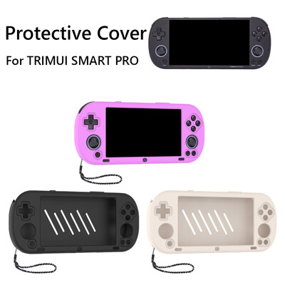 1-2PCS силиконов калъф за Trimui Smart Pro Soft Skin Cover Protective Shell Sleeve Protector Anti-Scratch Protector Аксесоари за игри