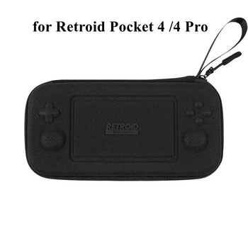 Защитен калъф за конзола Retroid Pocket 4/4 Pro, карта с памет, калъф за слушалки, аксесоари за игри, цифрова джобна чанта