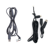 USB 4-pinový kábel + odnímateľný adaptér, náhrada pre káblový ovládač Xbox-360