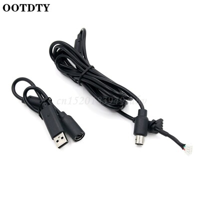 USB 4-pinový kábel + odnímateľný adaptér, náhrada pre káblový ovládač Xbox-360