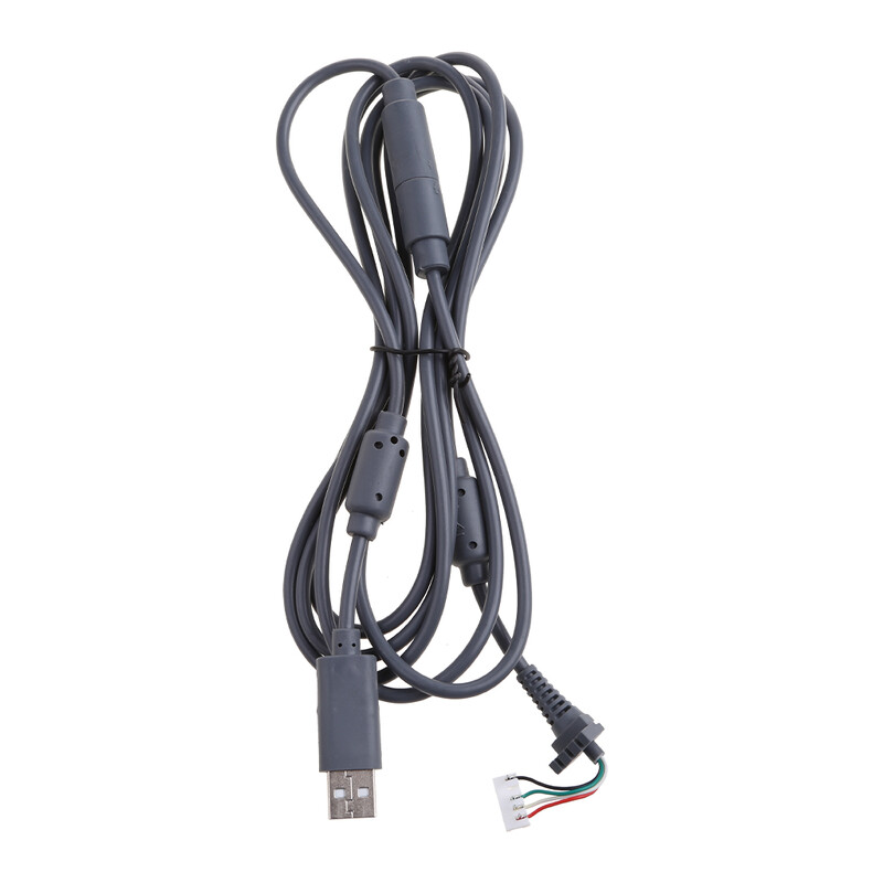 USB 4-pinový kábel + odnímateľný adaptér, náhrada pre káblový ovládač Xbox-360