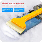 Daugiafunkciniai sniego valymo įrankiai Automobilio langų sniego grandiklis atitirpinimo šepetys ledo kastuvas, priekinio stiklo trafareto valymo valytuvas