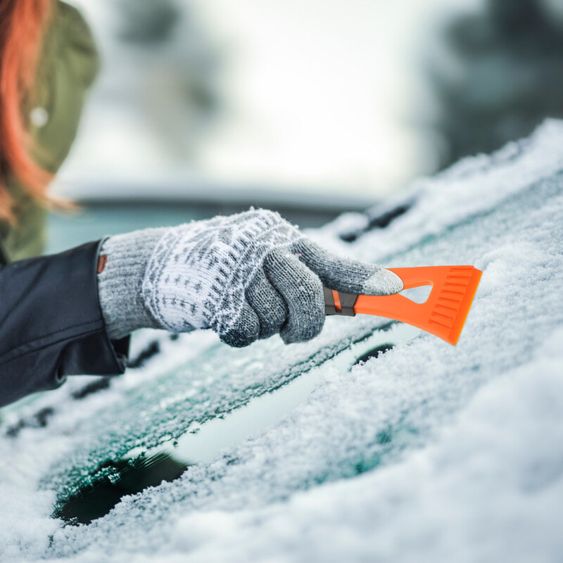 2 db Clean Necessity Mini műanyag spatula ablakkaparó fagyasztó Frost Pvc Pp autó jégkaparó autó