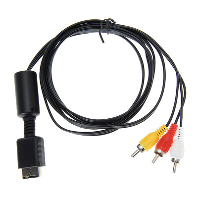 Cablu AV component Audio Video HDTV de 1,8 m la RCA pentru PS2 / PS3 / PS3 Cablu RCA compozit multi ieșire HD Slim pentru Sony Playstation 3