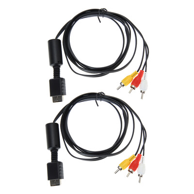 Cablu AV component Audio Video HDTV de 1,8 m la RCA pentru PS2 / PS3 / PS3 Cablu RCA compozit multi ieșire HD Slim pentru Sony Playstation 3