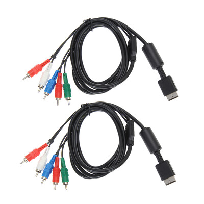Cablu AV component Audio Video HDTV de 1,8 m la RCA pentru PS2 / PS3 / PS3 Cablu RCA compozit multi ieșire HD Slim pentru Sony Playstation 3