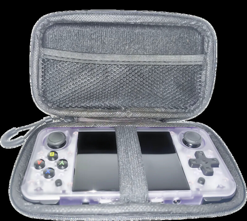 Prijenosna Anbernic RG35XX H torbica RG35XXH Zaštitna torba Dodatna oprema za igrice Kabelska kartica Kutija za pohranu slušalica Kutija