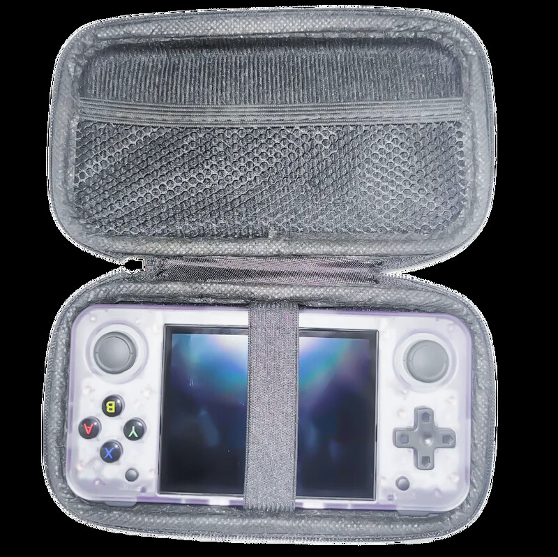 Prijenosna Anbernic RG35XX H torbica RG35XXH Zaštitna torba Dodatna oprema za igrice Kabelska kartica Kutija za pohranu slušalica Kutija
