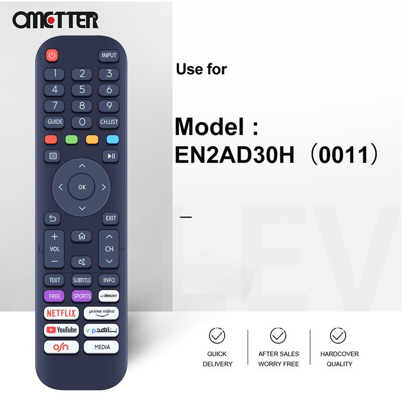 Nou original EN2AD30H (0011) EN2AC30H (0011) pentru telecomandă Hisense Smart LCD LED TV