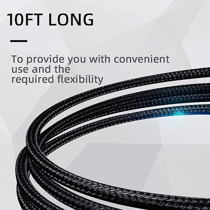 DATA FROG laadimiskaabel PS5 jaoks, Xbox Series SX kontroller, USB Type C toitejuhe Playstation 5 jaoks, mängupuldi tarvikud