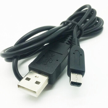 10 τμχ/παρτίδα Φορτιστής δεδομένων USB Καλώδιο φόρτισης καλωδίου τροφοδοσίας για DS Lite DSL NDSL Για NDSi 3DS Νέο 3DS XL LL NDS GBA SP