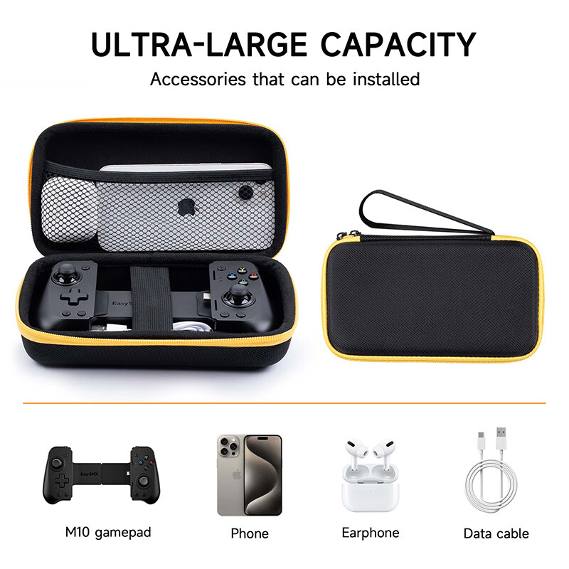 EasySMX saugojimo krepšys, nešiojamasis apsauginis dėklas, apsaugantis nuo įbrėžimų, vandeniui atsparus kelioninis krepšys, skirtas M05/M10/M15, jungiklio priedai