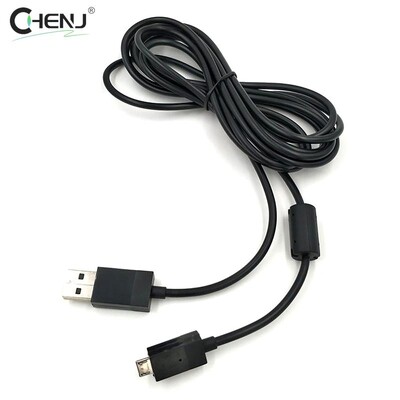 Cablu de încărcare Micro USB, negru, durabil, 2,75 m, extra lung, cablu de încărcare, pentru PS4 4, pentru cabluri pentru controlerul Xbox One