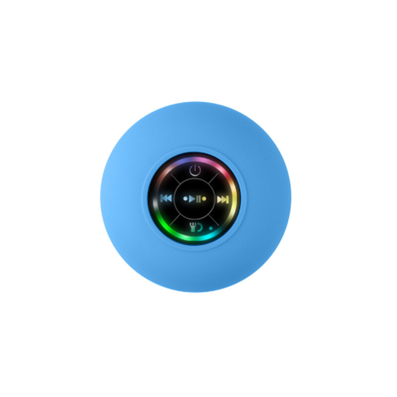 Mini difuzor Bluetooth impermeabil pentru baie audio boxe de duș fără fir Lumină RGB pentru bară de sunet pentru telefon Difuzor de mașină fără mâini