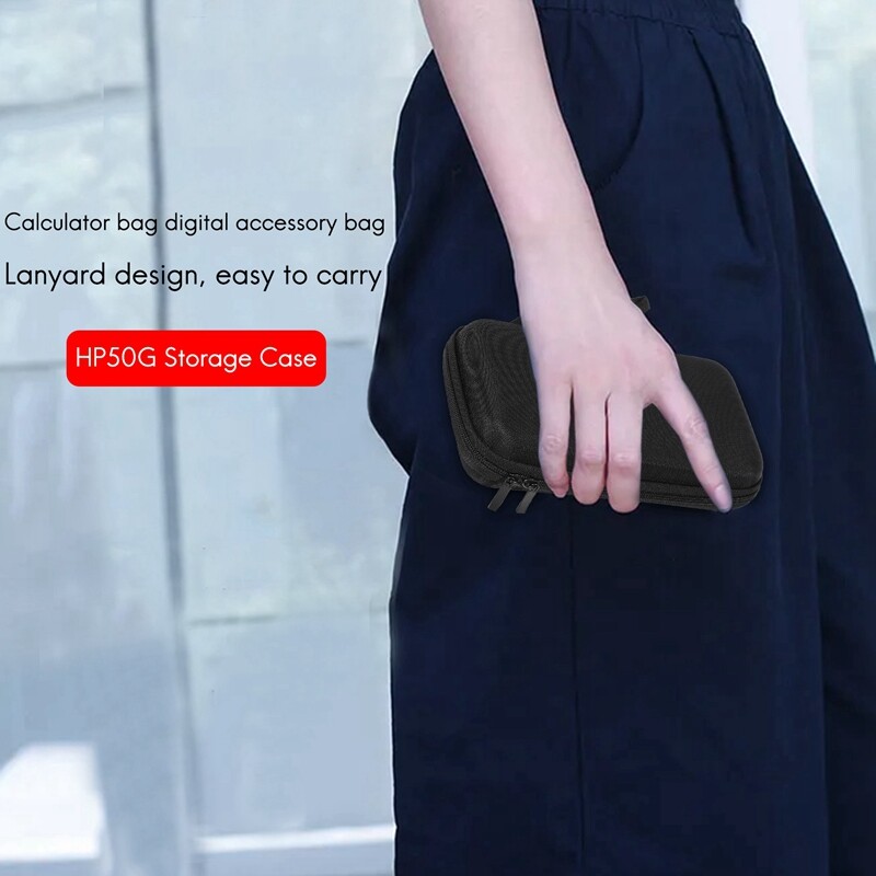 Kalkulator, tvrda torba za pohranu, zaštitna torbica, kutija za TI-83 Plus / TI-84 Plus CE / TI-84 Plus / TI-89 Titanium / HP50G