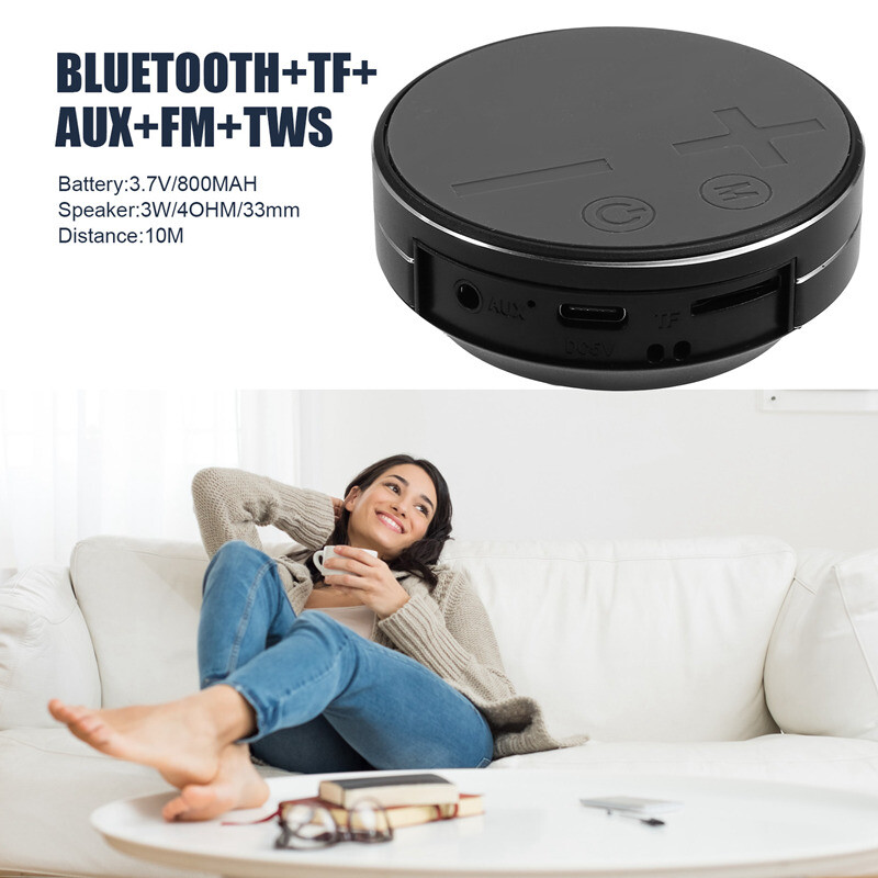 Itin didelis TWS Bone Conduction Bluetooth garsiakalbis TWS belaidis gali būti prijungtas prie kortelės žemųjų dažnių garsiakalbio