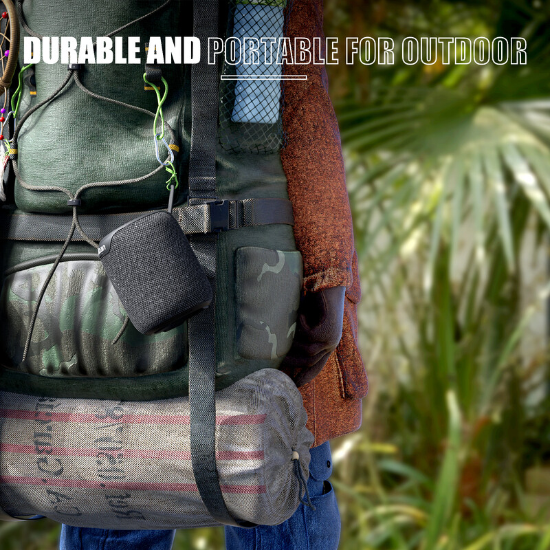 Ortizan Bluetooth skaļrunis, bezvadu portatīvie skaļruņi ar zemfrekvences skaļruni, 15 W skaļāks skaļums, ilgāks atskaņošanas laiks, Bluetooth 5.3, TWS, TF