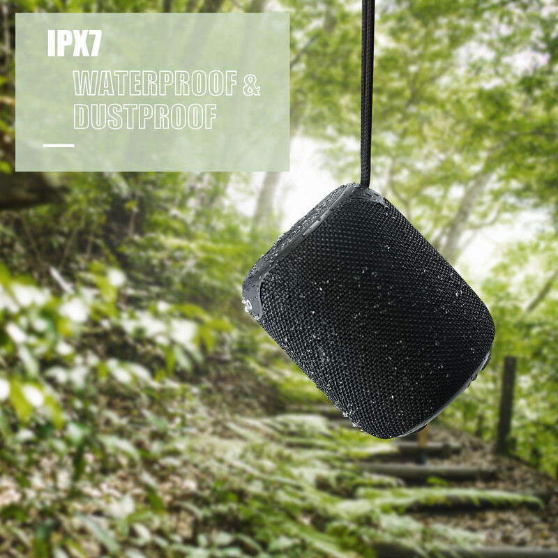 Ortizan Bluetooth skaļrunis, bezvadu portatīvie skaļruņi ar zemfrekvences skaļruni, 15 W skaļāks skaļums, ilgāks atskaņošanas laiks, Bluetooth 5.3, TWS, TF