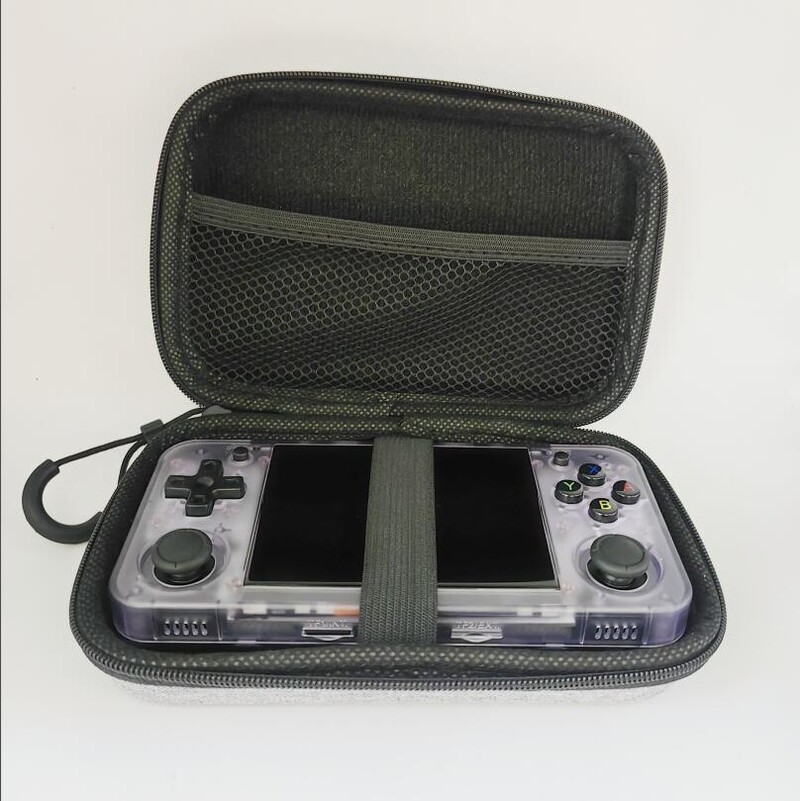 ANBERNIC RG35XXH de înaltă calitate Husă cu mânere RG35XX H Consolă Geanta de protecție Încărcător pentru carduri de joc Accesorii pentru cabluri Cutii de depozitare Carcasă